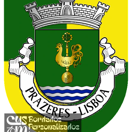 Emblema Bordado Antiga Freguesia de Prazeres (Lisboa, Lisboa) 1