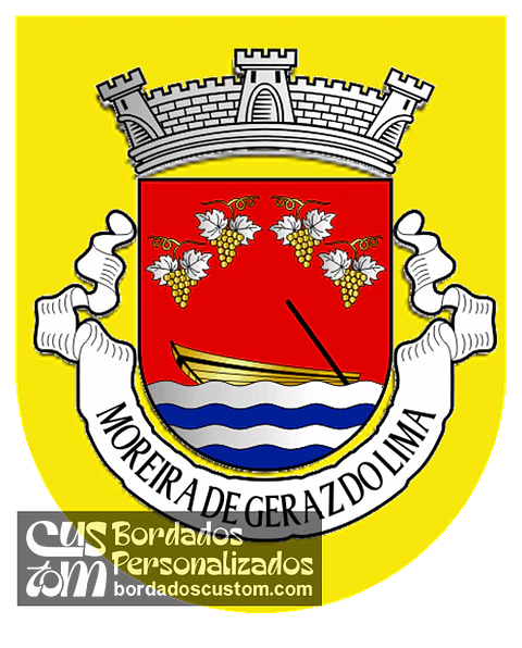 Emblema Bordado Antiga Freguesia de Moreira de Geraz do Lima (Viana do Castelo, Viana do Castelo)