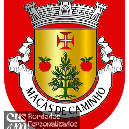 Emblema Bordado Antiga Freguesia de Maçãs de Caminho (Alvaiázere, Leiria) 1