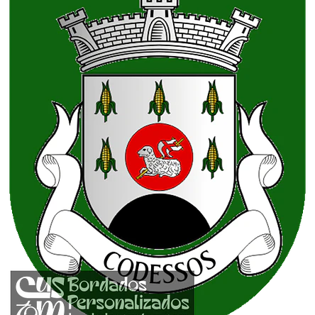 Emblema Bordado Antiga Freguesia de Codessos (Paços de Ferreira, Porto) 1