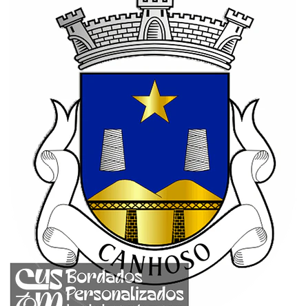 Emblema Bordado Antiga Freguesia de Canhoso (COvilhã, Castelo Branco) 1