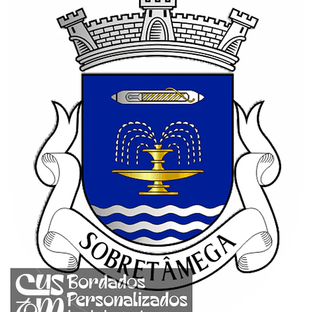 Emblema Bordado Freguesia de Sobretâmega (Marco de Canaveses, Porto) 1