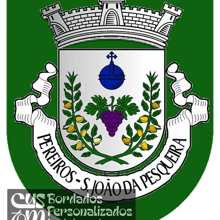 Emblema Bordado Antiga Freguesia de Pereiros (São João da Pesqueira, Viseu) 1
