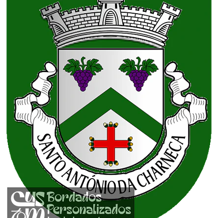 Emblema Bordado Freguesia de Santo António da Charneca (Barreiro, Setúbal) 1