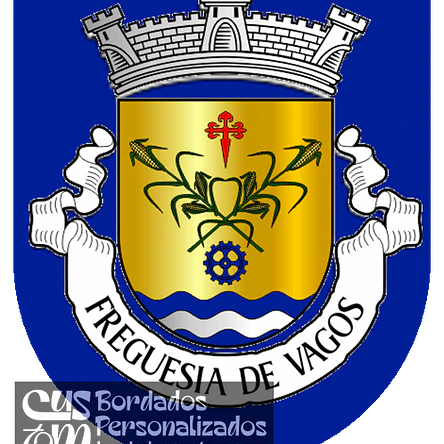 Emblema Bordado Antiga Freguesia de Vagos (Vagos, Aveiro) 1