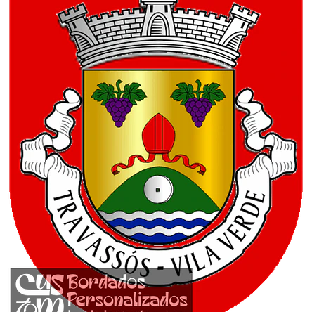 Emblema Bordado Antiga Freguesia de Travassós (Vila Verde, Braga) 1