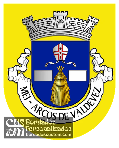 Emblema Bordado Antiga Freguesia de Mei (Arcos de Valdevez, Viana do Castelo)