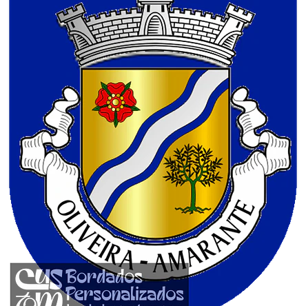 Emblema Bordado Antiga Freguesia de Oliveira (Amarante, Porto) 1