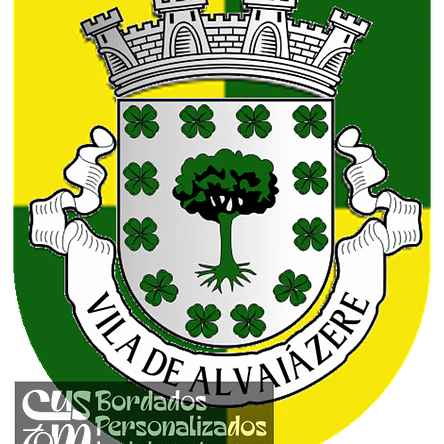 Emblema Bordado Município de Alvaiázere (Leiria) 1