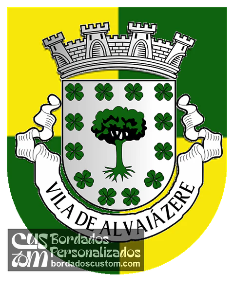 Emblema Bordado Município de Alvaiázere (Leiria)