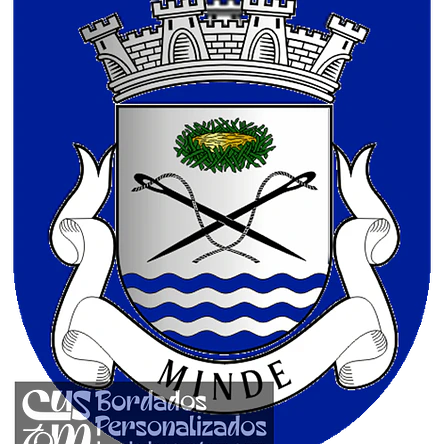 Emblema Bordado Freguesia de Minde (Alcanena, Santarém) 1
