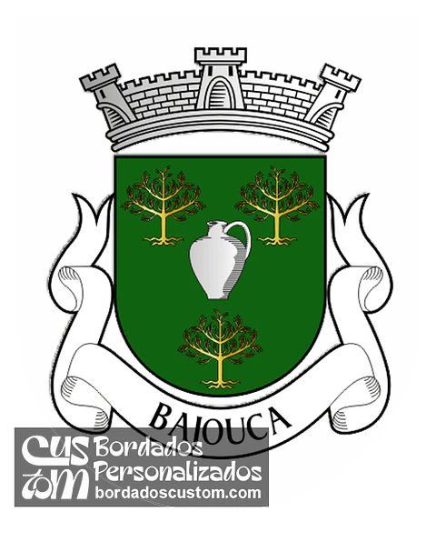 Emblema Bordado Freguesia de Bajouca (Leiria, Leiria)
