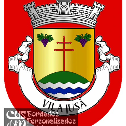 Emblema Bordado Antiga Freguesia de Vila Jusã (Mesão Frio, Vila Real) 1