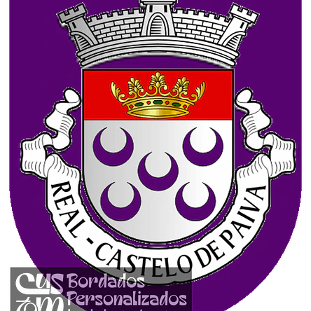 Emblema Bordado Freguesia de Real (Castelo de Paiva, Aveiro) 1