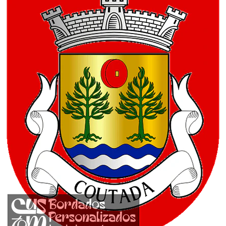 Emblema Bordado Antiga Freguesia de Coutada (COvilhã, Castelo Branco) 1