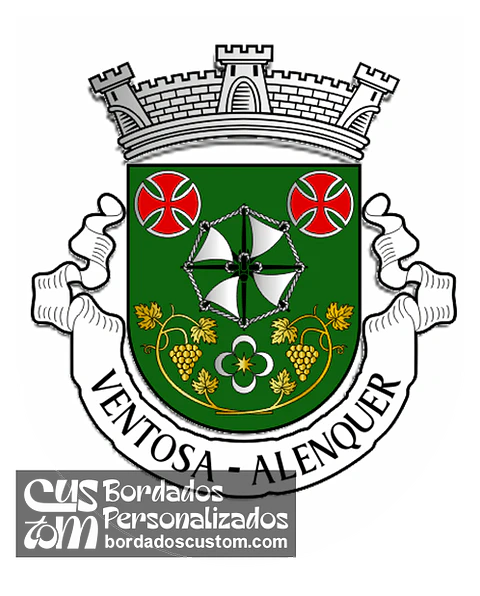Emblema Bordado Freguesia de Ventosa (Alenquer, Lisboa)