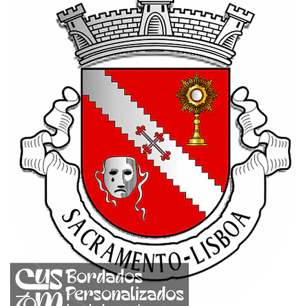 Emblema Bordado Antiga Freguesia de Sacramento (Lisboa, Lisboa) 1