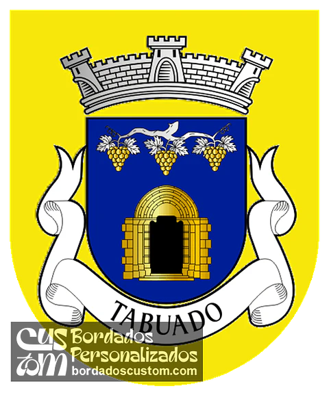 Emblema Bordado Freguesia de Tabuado (Marco de Canaveses, Porto)