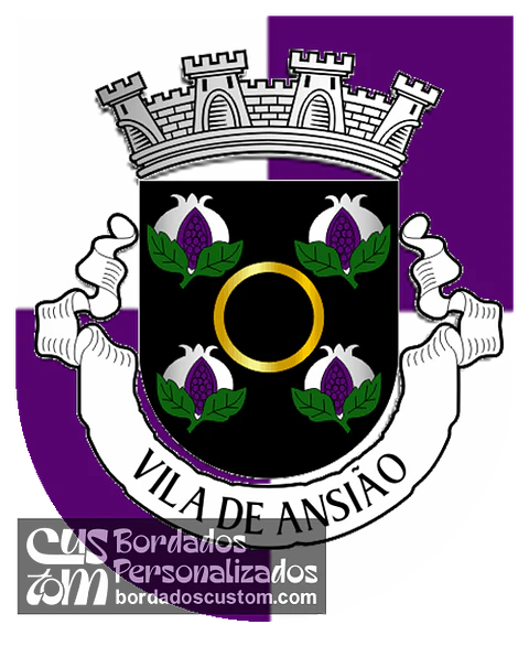Emblema Bordado Município de Ansião (Leiria)