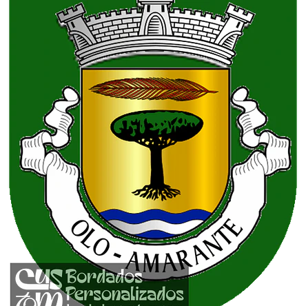 Emblema Bordado Antiga Freguesia de Olo (Amarante, Porto) 1