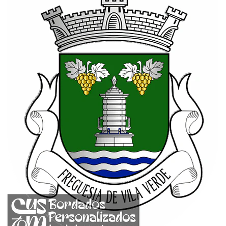 Emblema Bordado Antiga Freguesia de Vila Verde (Vila Verde, Braga) 1