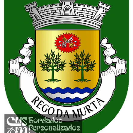 Emblema Bordado Antiga Freguesia de Rego da Murta (Alvaiázere, Leiria) 1