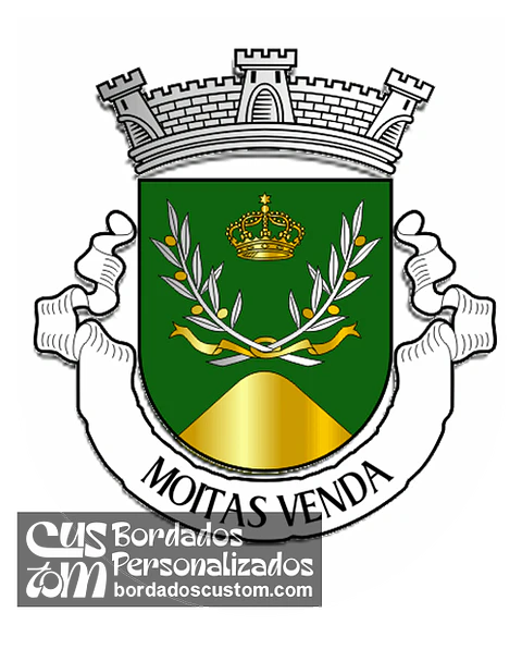 Emblema Bordado Freguesia de Moitas Venda (Alcanena, Santarém)