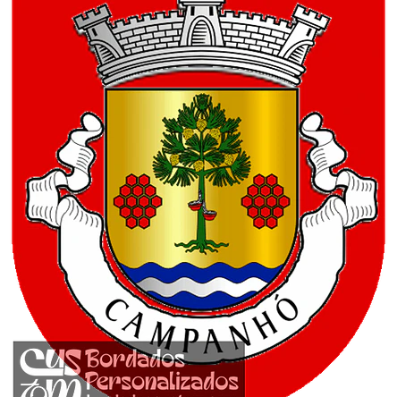 Emblema Bordado Antiga Freguesia de Campanhó (Mondim de Basto, Vila Real) 1