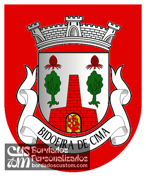 Emblema Bordado Freguesia de Bidoeira de Cima (Leiria, Leiria)