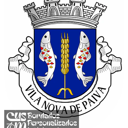 Emblema Bordado Município de Vila Nova de Paiva (Viseu) 1