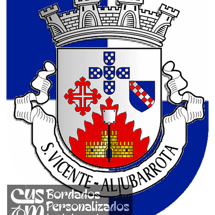 Emblema Bordado Antiga Freguesia de Aljubarrota (São Vicente) (Alcobaça, Leiria) 1