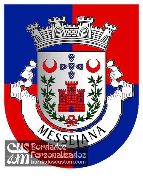 Emblema Bordado Freguesia de Messejana (Aljustrel, Beja)
