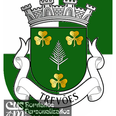 Emblema Bordado Antiga Freguesia de Trevões (São João da Pesqueira, Viseu) 1