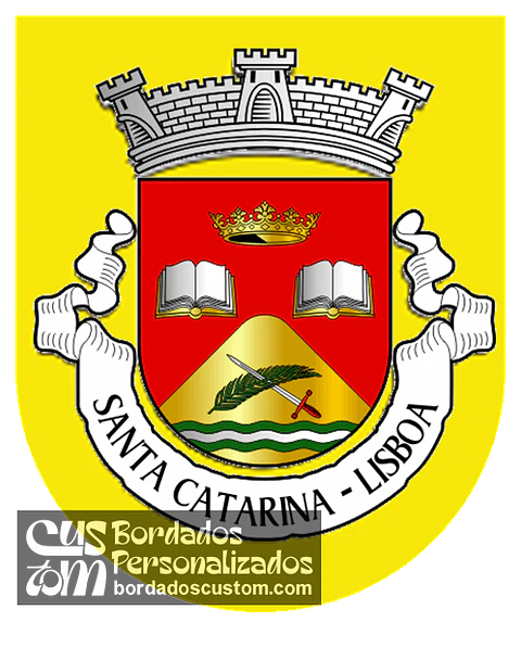 Emblema Bordado Antiga Freguesia de Santa Catarina (Lisboa, Lisboa)