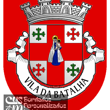 Emblema Bordado Município de Batalha (Leiria) 1