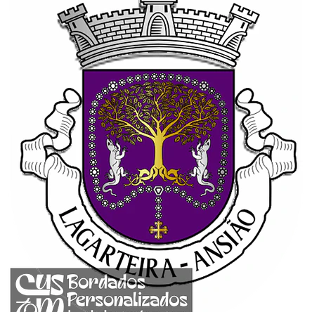 Emblema Bordado Antiga Freguesia de Lagarteira (Ansião, Leiria) 1