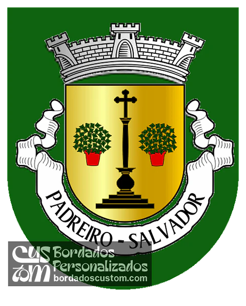 Emblema Bordado Antiga Freguesia de Padreiro (Salvador) (Arcos de Valdevez, Viana do Castelo)