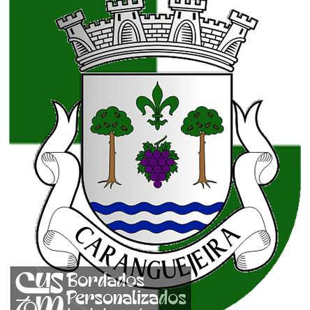 Emblema Bordado Freguesia de Caranguejeira (Leiria, Leiria) 1
