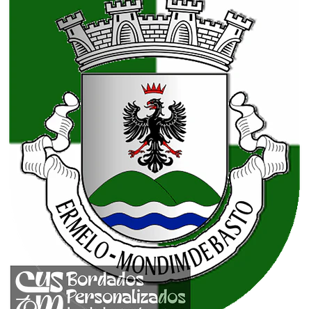 Emblema Bordado Antiga Freguesia de Ermelo (Mondim de Basto, Vila Real) 1
