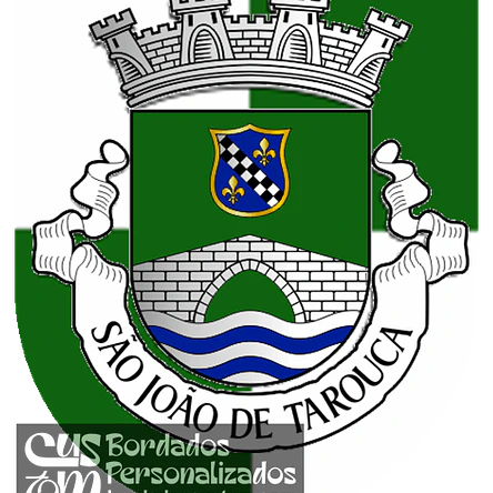 Emblema Bordado Freguesia de São João de Tarouca (Tarouca, Viseu) 1