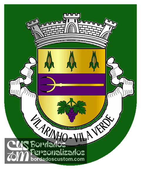 Emblema Bordado Antiga Freguesia de Vilarinho (Vila Verde, Braga)