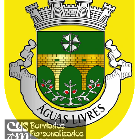 Emblema Bordado Freguesia de Águas Livres (Amadora, Lisboa) 1