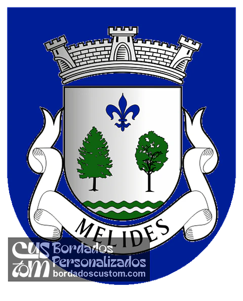 Emblema Bordado Freguesia de Melides (Grândola, Setúbal)