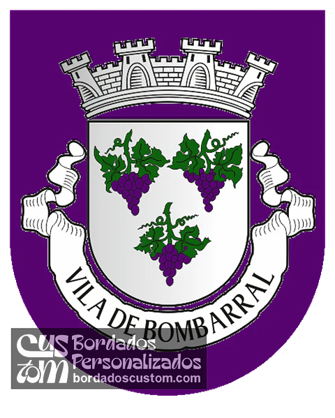 Emblema Bordado Município de Bombarral (Leiria)