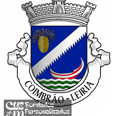 Emblema Bordado Freguesia de Coimbrão (Leiria, Leiria) 1