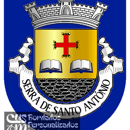 Emblema Bordado Freguesia de Serra de Santo António (Alcanena, Santarém) 1