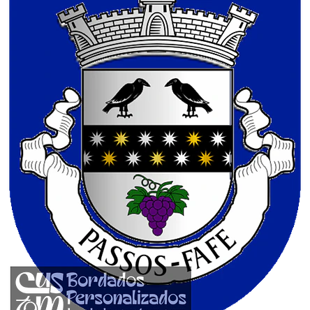 Emblema Bordado Freguesia de Paços (Fafe, Braga) 1