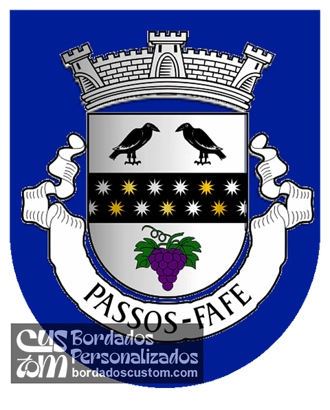 Emblema Bordado Freguesia de Paços (Fafe, Braga)