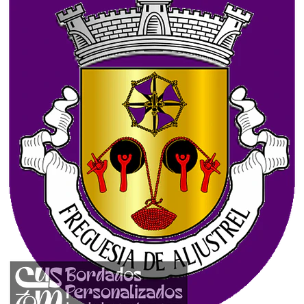 Emblema Bordado Antiga Freguesia de Aljustrel (Aljustrel, Beja) 1