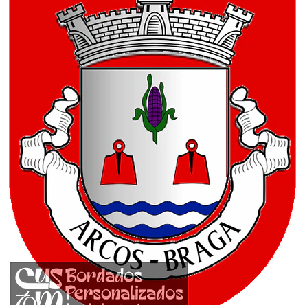 Emblema Bordado Antiga Freguesia de Arcos (Braga, Braga) 1
